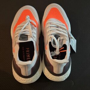 Adidas men's ultraboost 21 running shoes ‘Grey Screaming Orange’ FY0375 Size 6